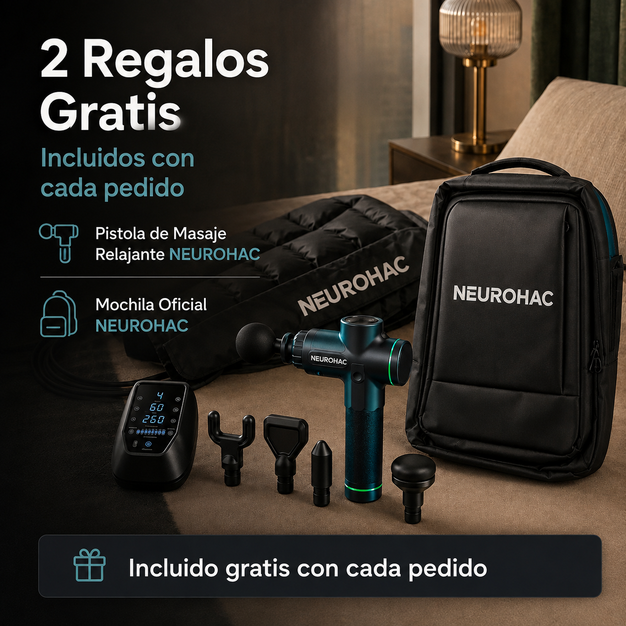 NEUROHAC Core Andina 8 — detalle del equipo